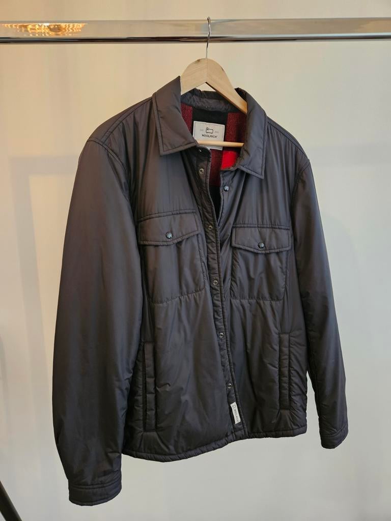 Woolrich Tussenjas - Maat XL - Zwart, Zwart, Maat 56/58 (XL), Ophalen of Verzenden, Gedragen