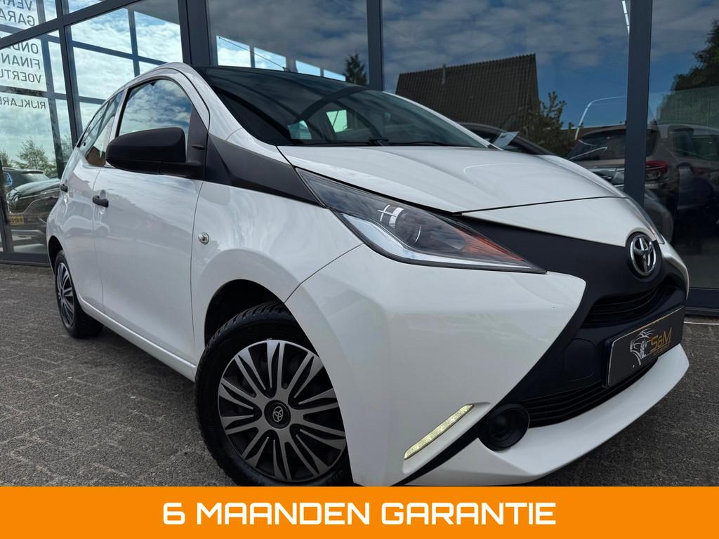 Toyota Aygo 1.0 VVT-i x-fun, Auto's, Voorwielaandrijving, Gebruikt, Euro 6, Wit