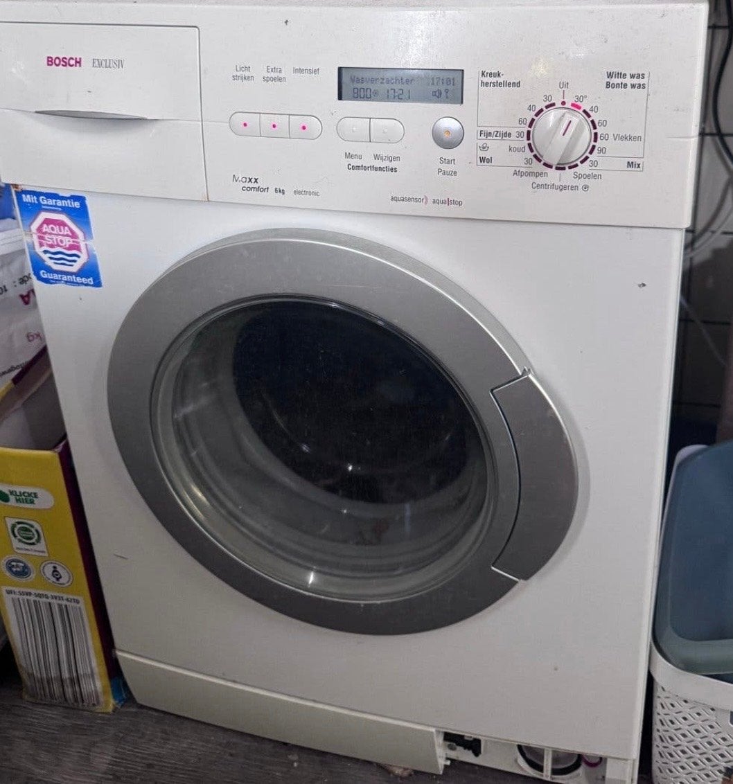 Bosch Maxx Comfort 6 kg Wasmachine - Zo goed als nieuw, Witgoed en Apparatuur, 1200 tot 1600 toeren, 4 tot 6 kg, Ophalen of Verzenden
