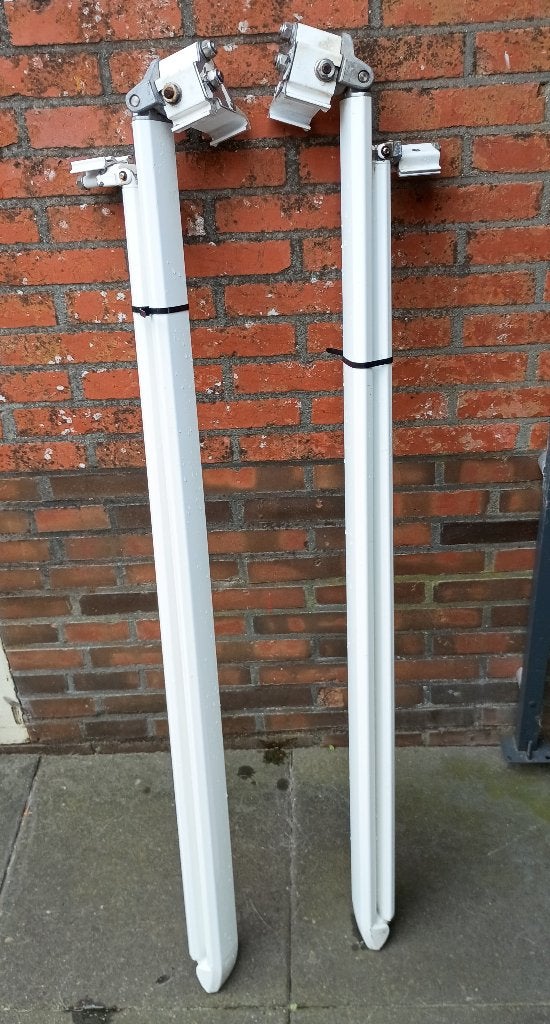 Brustor armen, Tuin en Terras, 150 tot 300 cm, Ophalen, Gebruikt, Knikarmscherm