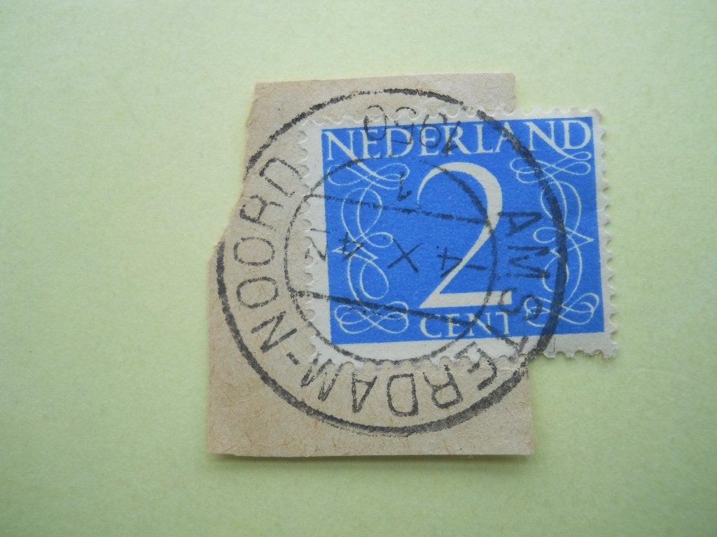 Nederland 1946 Cijfer Nvph.461 Rondstempel Amsterdam - Noord, Postzegels en Munten, Ophalen of Verzenden, Na 1940, Gestempeld