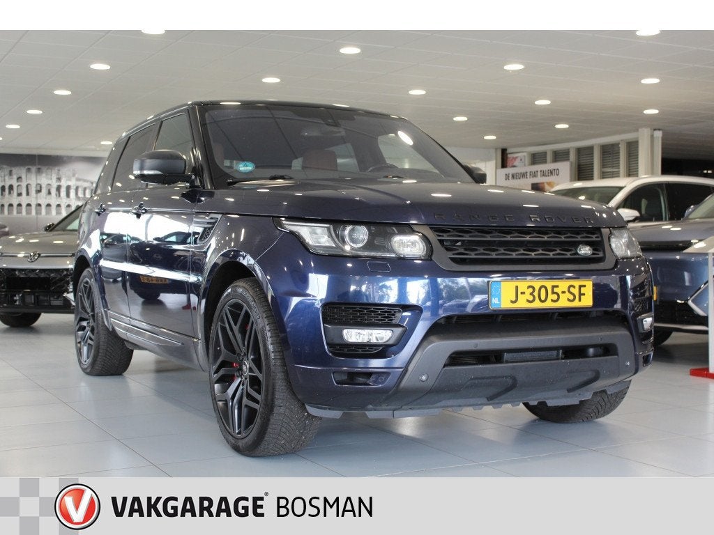 Jaguar Range Rover Sport 3.0 SDV6 HSE Dynamic/PANO/CRUISE/TR, Auto's, Euro 5, Gebruikt, 2993 cc, Blauw