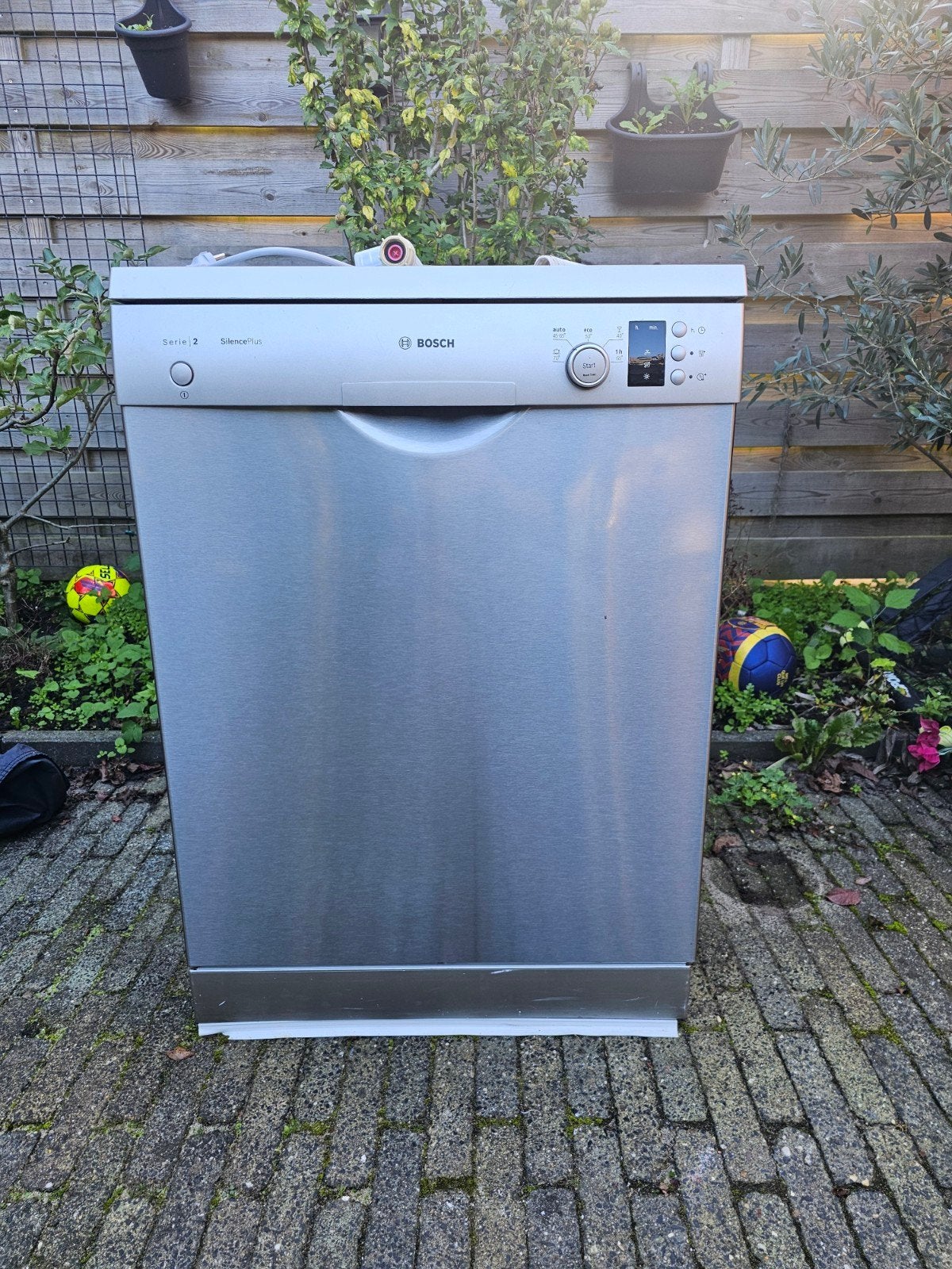 nieuw model RVS Bosch Serie 2 Silence vaatwasmachine
