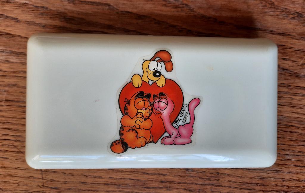 Vintage Garfield doosje, Ophalen of Verzenden, Zo goed als nieuw