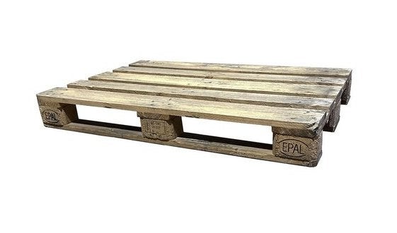 (epal) pallets, Ophalen, Zo goed als nieuw, 50 mm of meer, Pallet