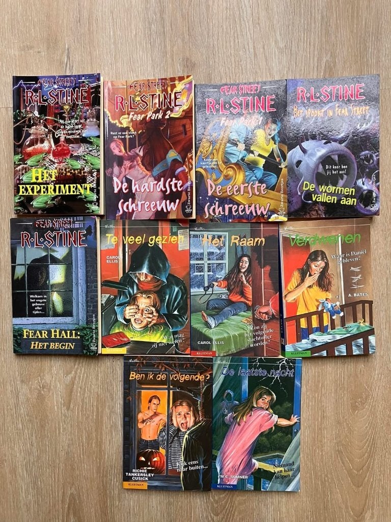 Te koop: jeugd thrillers, Ophalen of Verzenden, Gelezen