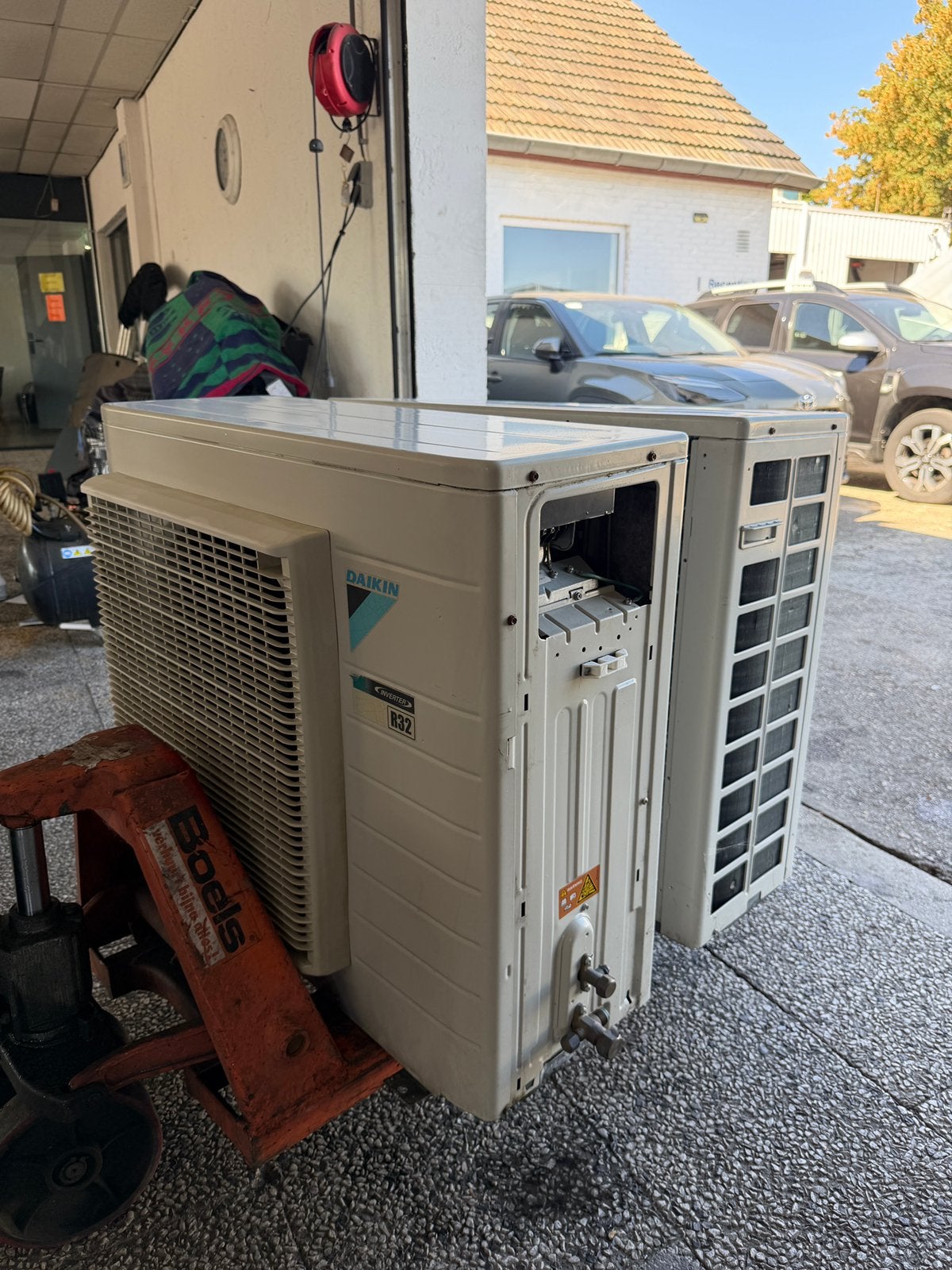 Daikin inverter R32, Witgoed en Apparatuur, Airco's, Ophalen, Gebruikt, Wandairco, 3 snelheden of meer