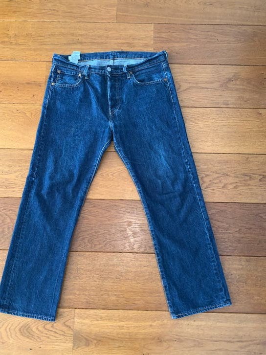 Levi's 501 Jeans - W32 L30 - Zo goed als nieuw, Ophalen of Verzenden, Zo goed als nieuw, Blauw, W32 (confectie 46) of kleiner