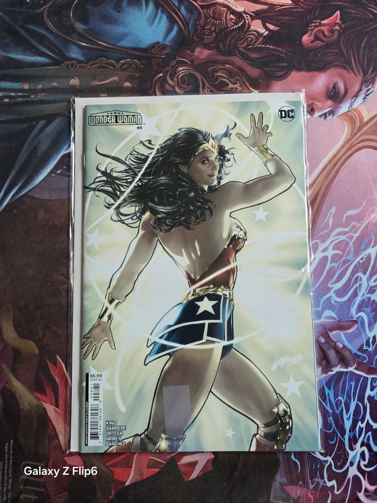 Wonder Woman #8 DC Comics Stripboek - Zo goed als nieuw, Eén stripboek, Ophalen of Verzenden, Zo goed als nieuw, King, Sampere, Ortega, Morey, Sanchez