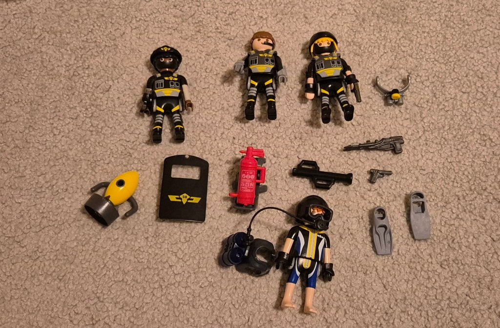9365 City Action SIE-team, Kinderen en Baby's, Speelgoed | Playmobil, Ophalen of Verzenden, Gebruikt