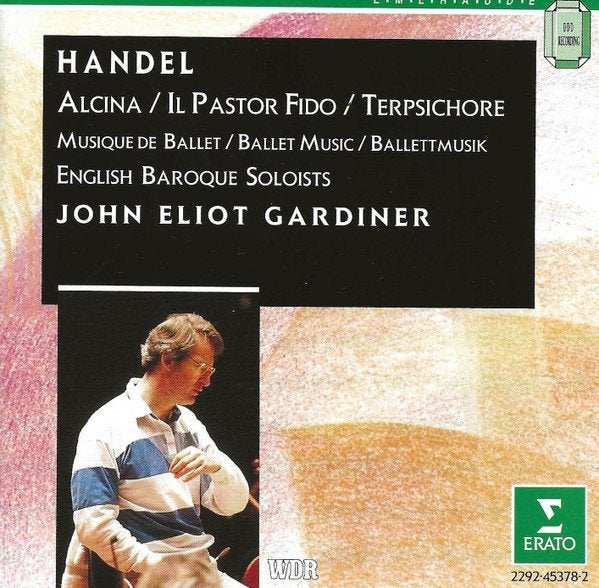 HANDEL Alcina CD GARDINER ERATO NIEUWSTAAT, Ophalen of Verzenden, Barok, Zo goed als nieuw, Overige typen