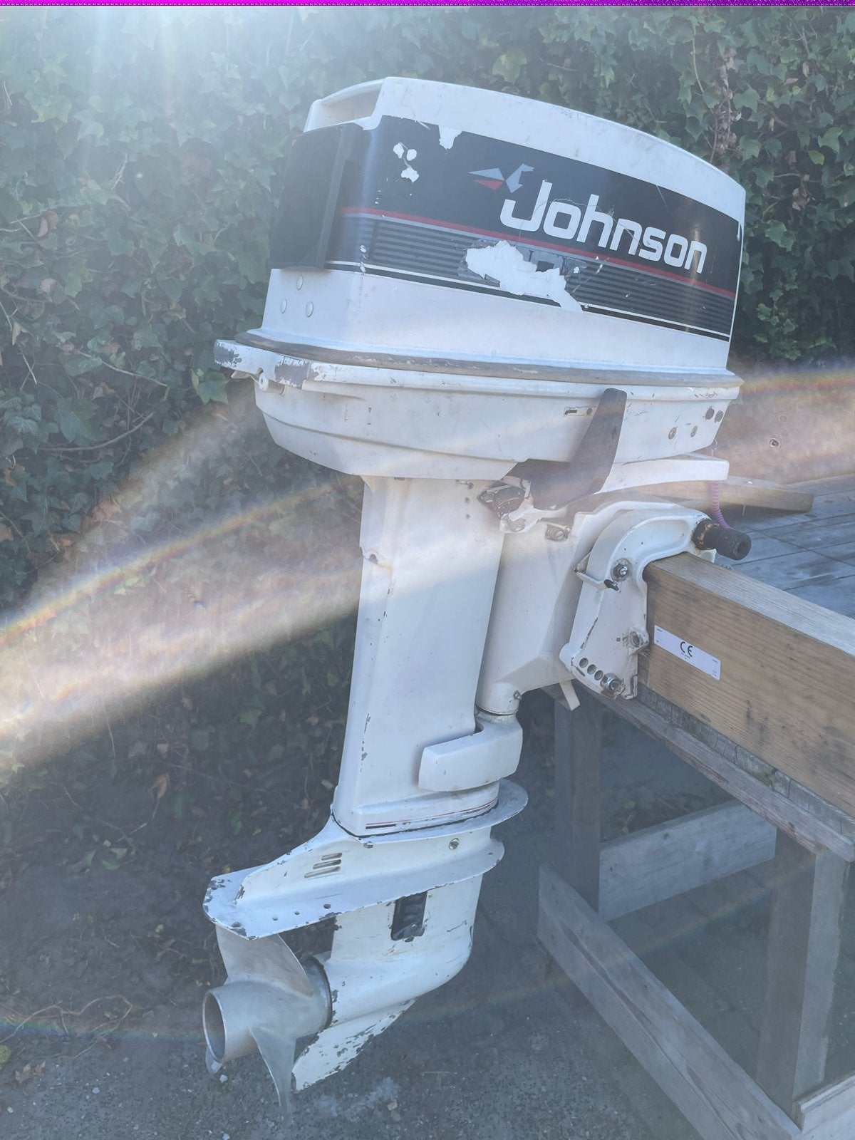 Johnson 30 pk buitenboordmotor, Ophalen, Gebruikt, 30 pk of meer, Buitenboordmotor