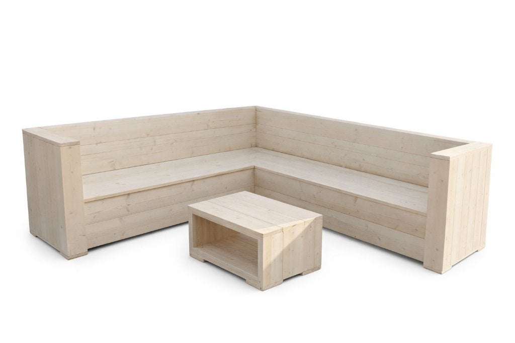 Steigerhouten Hoekbanken | Loungebanken Model A, Ophalen