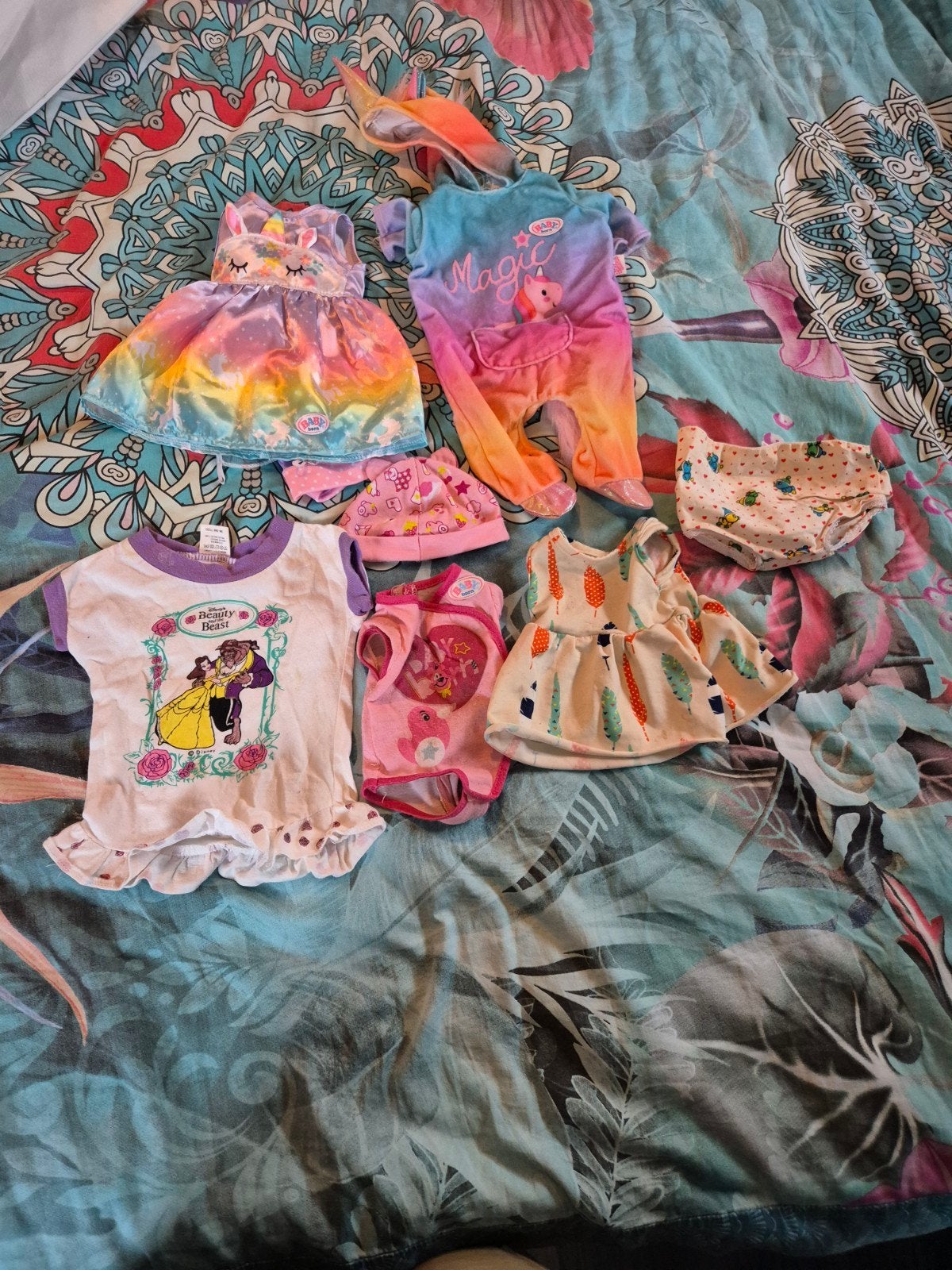 BABY born kledingpakket: jurkjes, rompertjes en meer, Kinderen en Baby's, Ophalen of Verzenden, Gebruikt, BABY born, Meisje