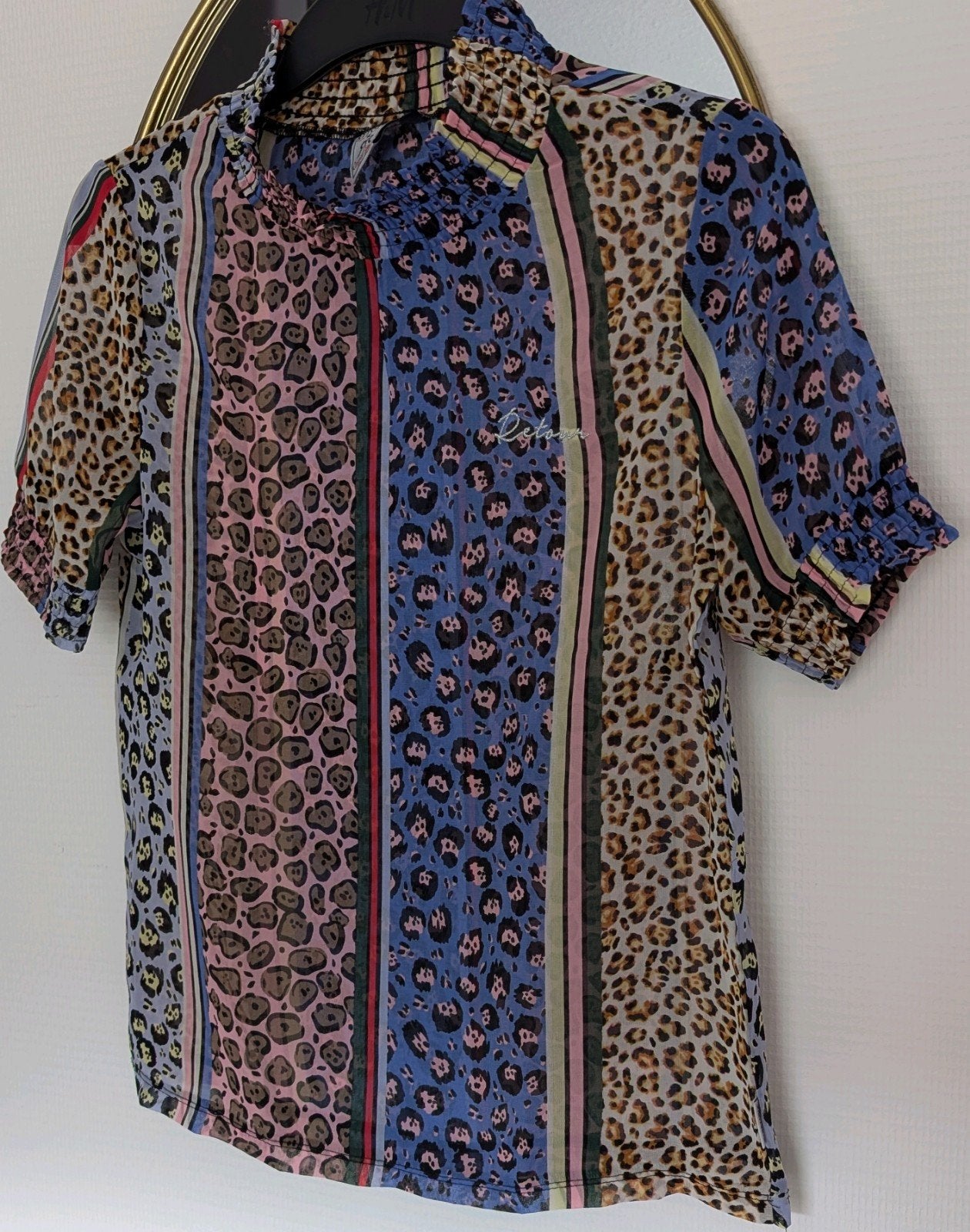 Retour shirt 164 bont gekleurd zomer top, Ophalen of Verzenden, Zo goed als nieuw, Meisje, Shirt of Longsleeve