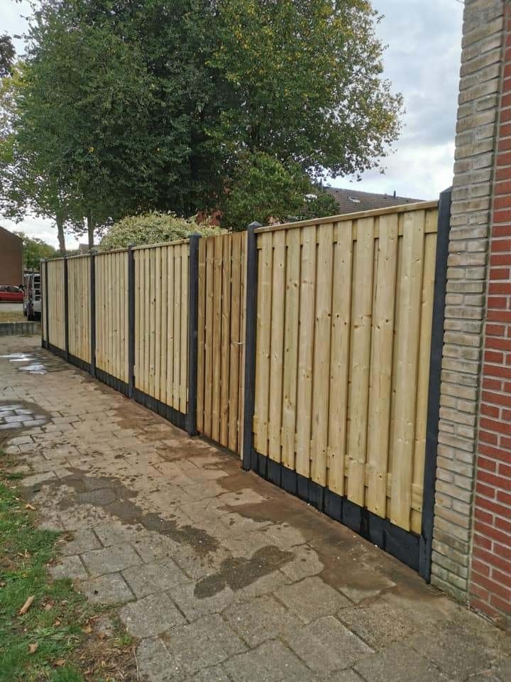 Grenen schutting schermen 180x180 AANBIEDING, Ophalen, 1 tot 2 meter, Minder dan 3 meter, Nieuw