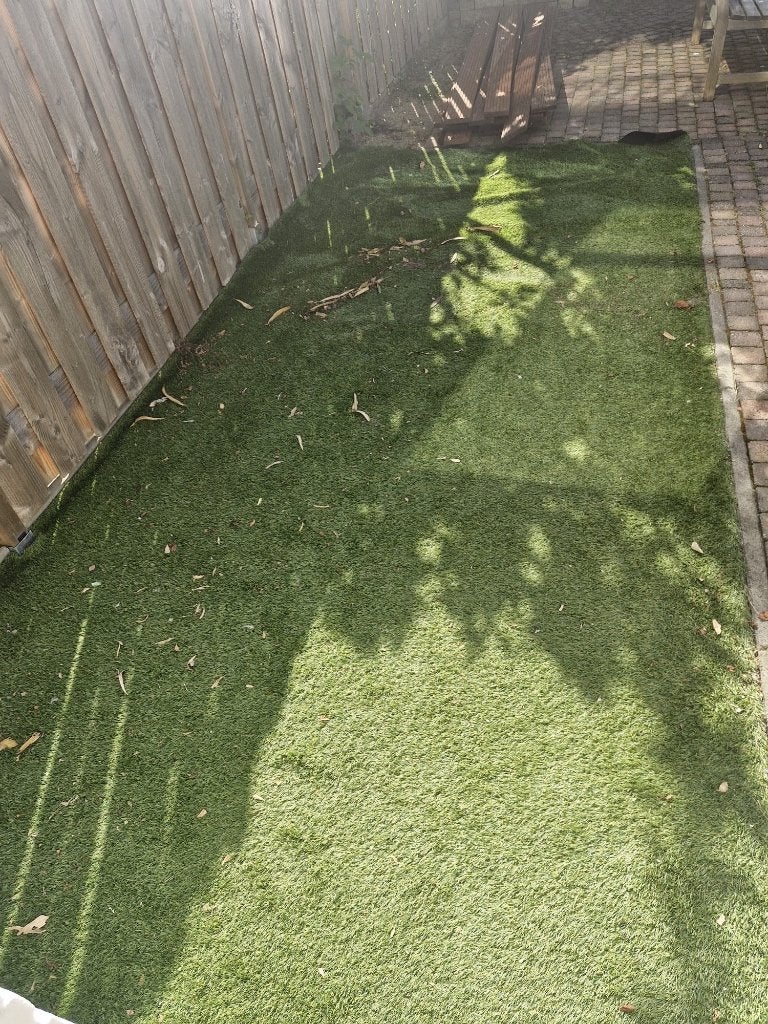 Kunstgras 8m2, Ophalen, Gebruikt, Minder dan 10 m², Kunstgras