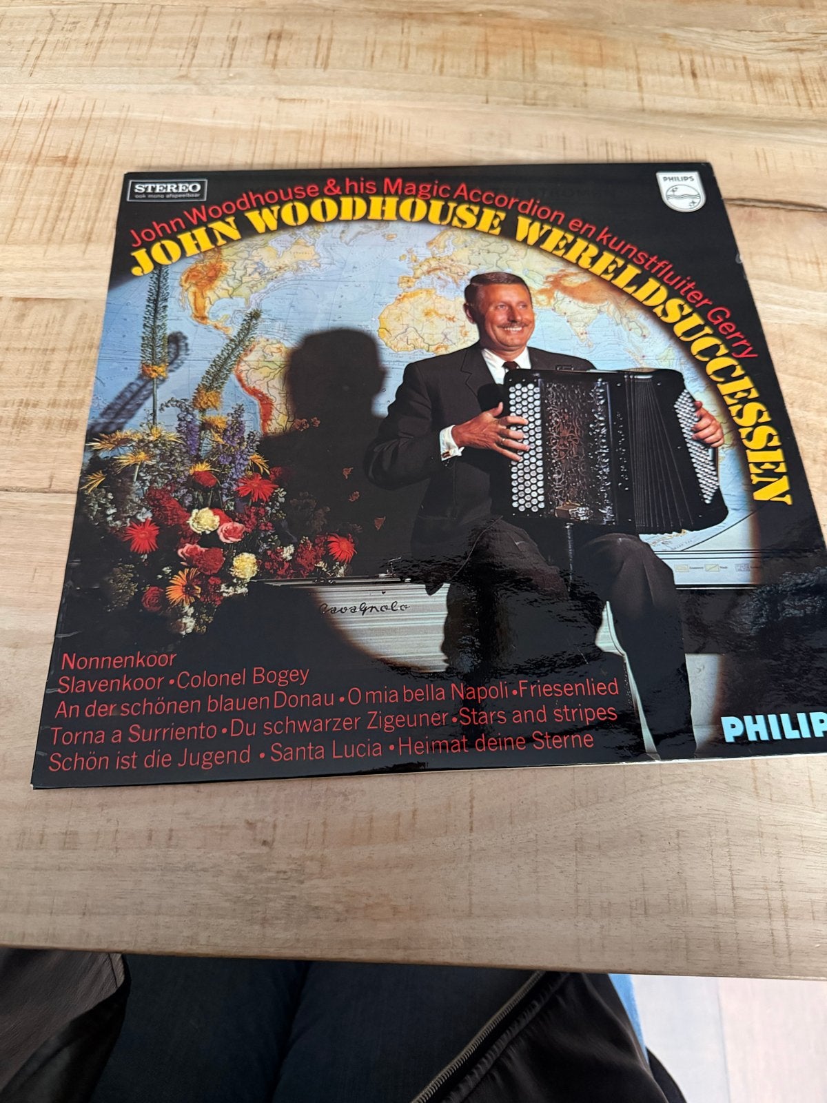 John Woodhouse Wereldsuccessen LP - Accordeon & Kunstfluiter, Ophalen, LP, Gebruikt, Overige genres