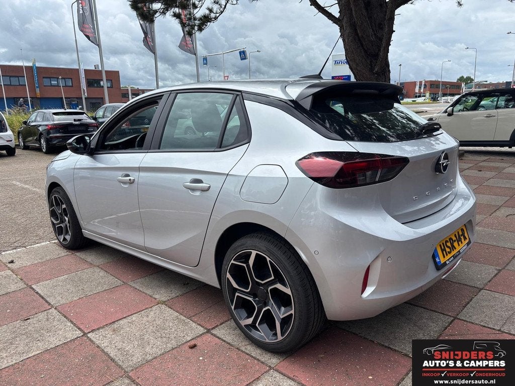 Opel Corsa 1.2 GS pdc, camera, CarPlay, Voorwielaandrijving, Stof, Gebruikt, 1199 cc