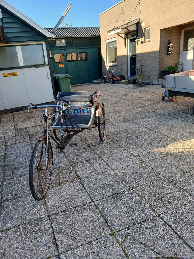 Riksja (zeepkist), Ophalen of Verzenden, Gebruikt