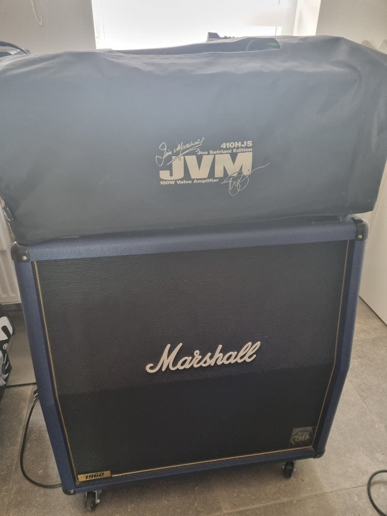 Marshall JVM410HJS - Limited Royal Blue Edition, Ophalen, Gebruikt, Gitaar, 100 watt of meer