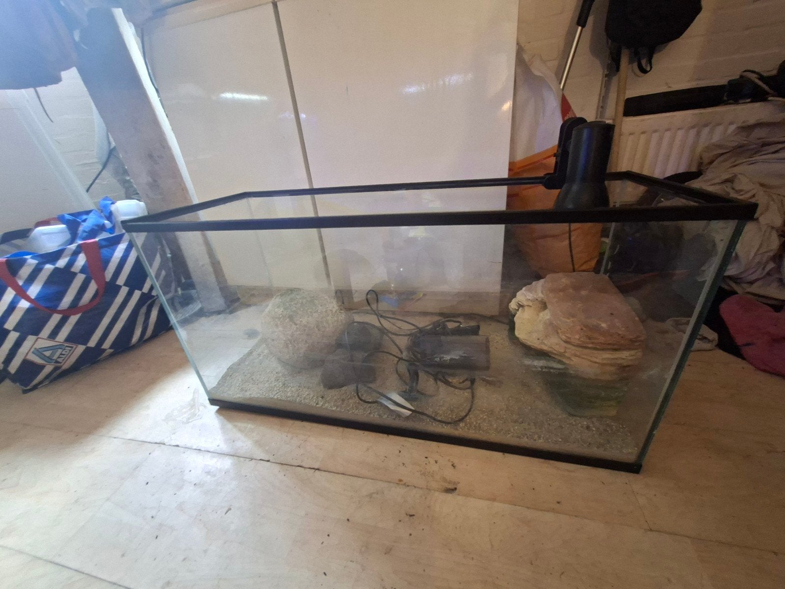 80x30x40 aquarium complete schildpad bakje, Ophalen, Leeg aquarium