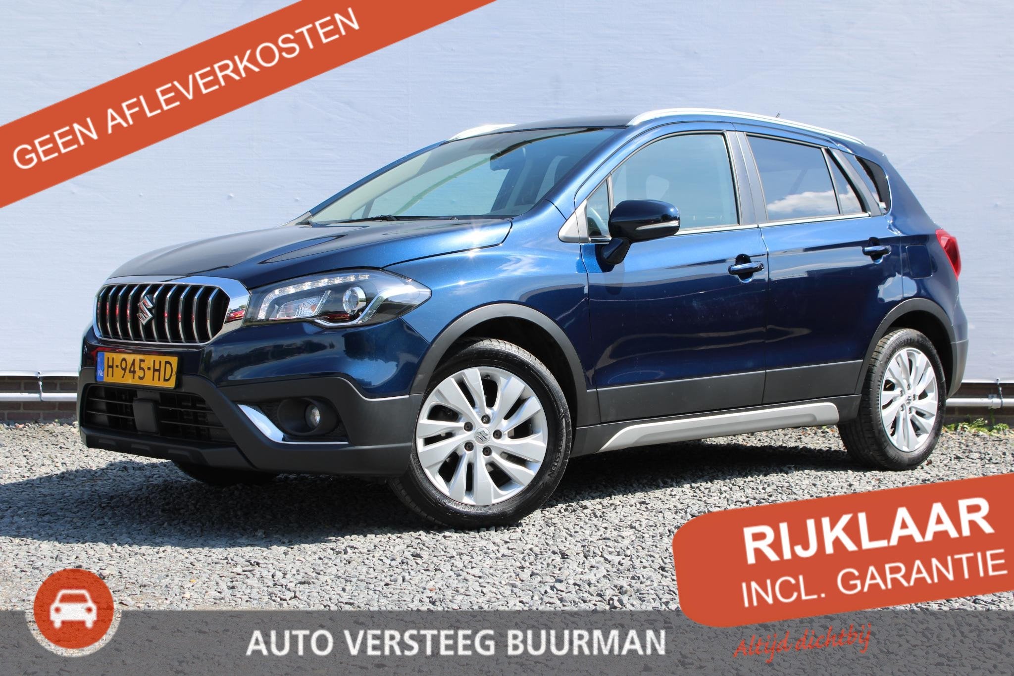 Suzuki S-Cross 1.4 Boosterjet Select ORG NL Dealer onderhoud, Auto's, Voorwielaandrijving, 12 maanden, Stof, Gebruikt