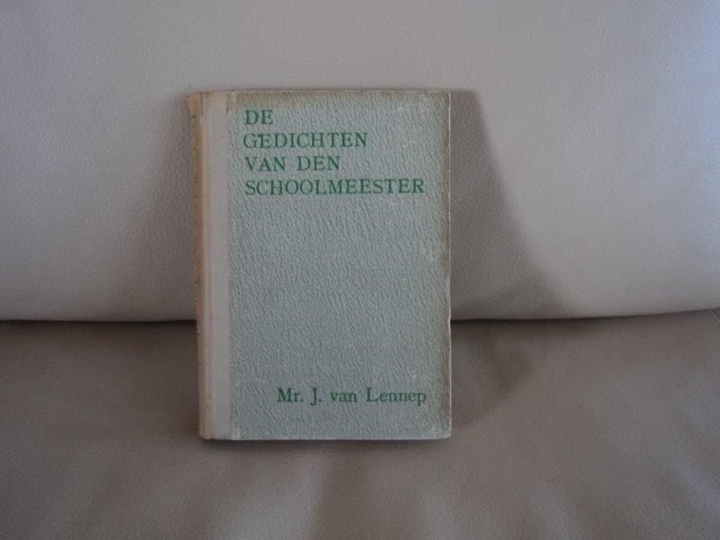 Gedichten van den schoolmeester, Ophalen of Verzenden, Gelezen, Eén auteur