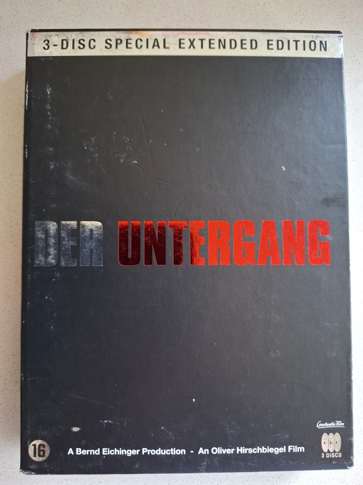 Der untergang 3 discs, Ophalen of Verzenden, Zo goed als nieuw