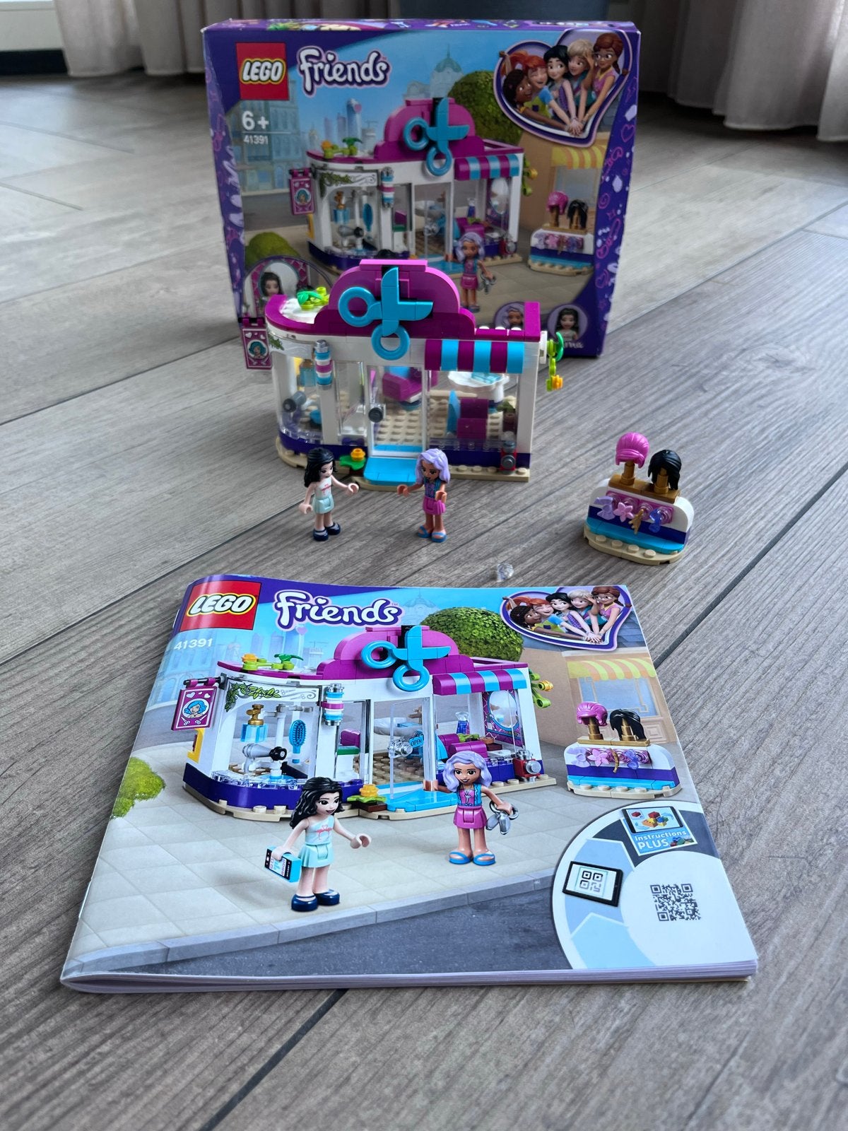 Lego Friends Kapperszaak van Heartlake City (41391), Lego, Friends, Ophalen of Verzenden, Zo goed als nieuw