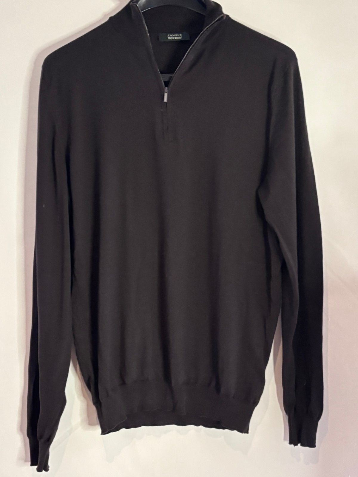 Zanone bruine mooie kwaliteit trui maat 50, Kleding | Heren, Ophalen of Verzenden, Zo goed als nieuw, Maat 48/50 (M), Bruin