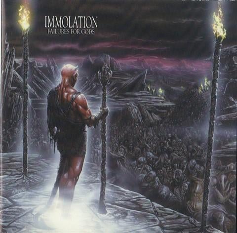 IMMOLATION - Failures For Gods (Black Vinyl), Geseald, Verzenden, Nieuw in verpakking, Overige formaten