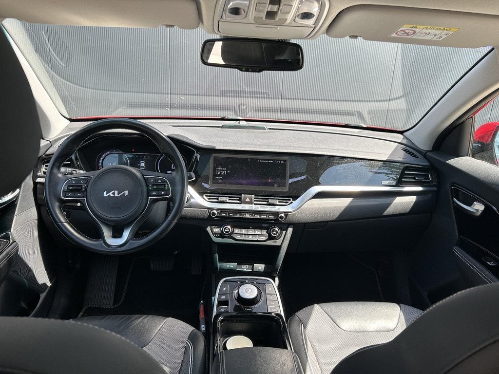 Kia e-Niro DynamicPlusLine 64 kWh / SOH 100% / 3 Fase Laden, Auto's, Gebruikt, 1712 kg, Leder en Stof, Origineel Nederlands