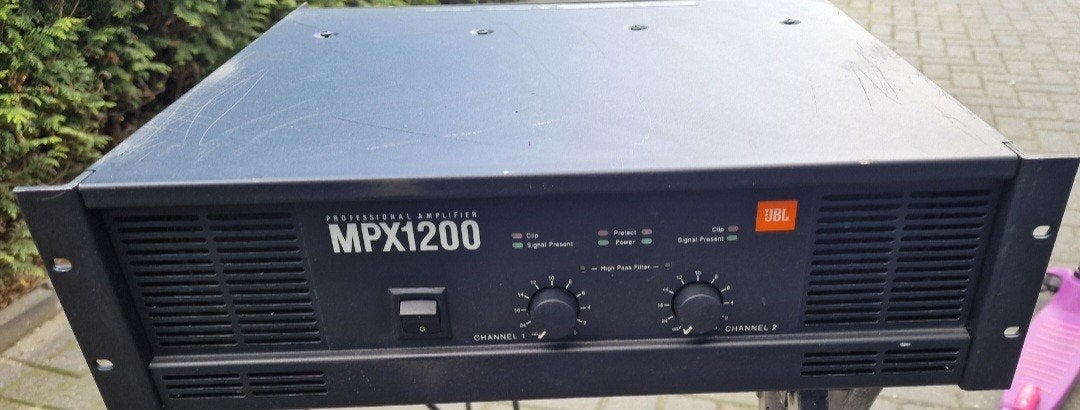 Jbl mpx 1200 QSC MX3000a versterker, Ophalen, Zo goed als nieuw, 120 watt of meer, Overige merken