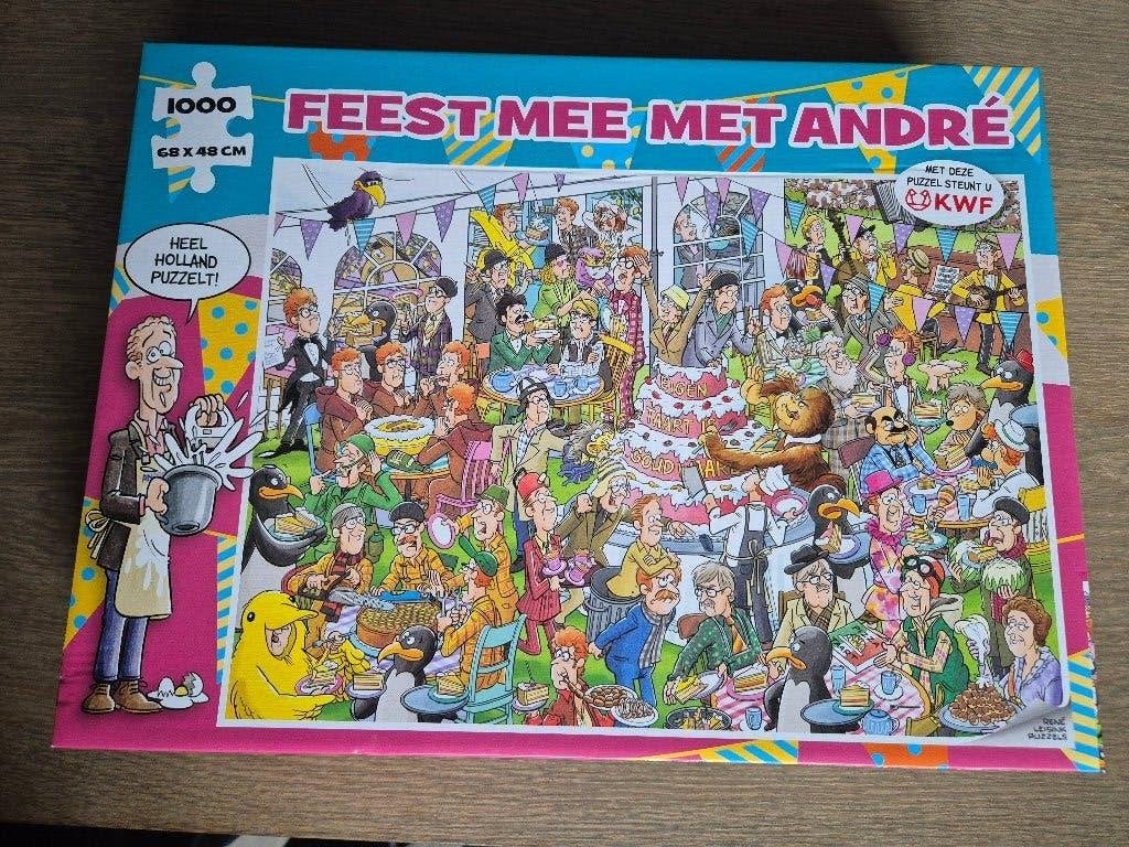 Legpuzzel andre van duin, Ophalen, 500 t/m 1500 stukjes, Zo goed als nieuw, Legpuzzel
