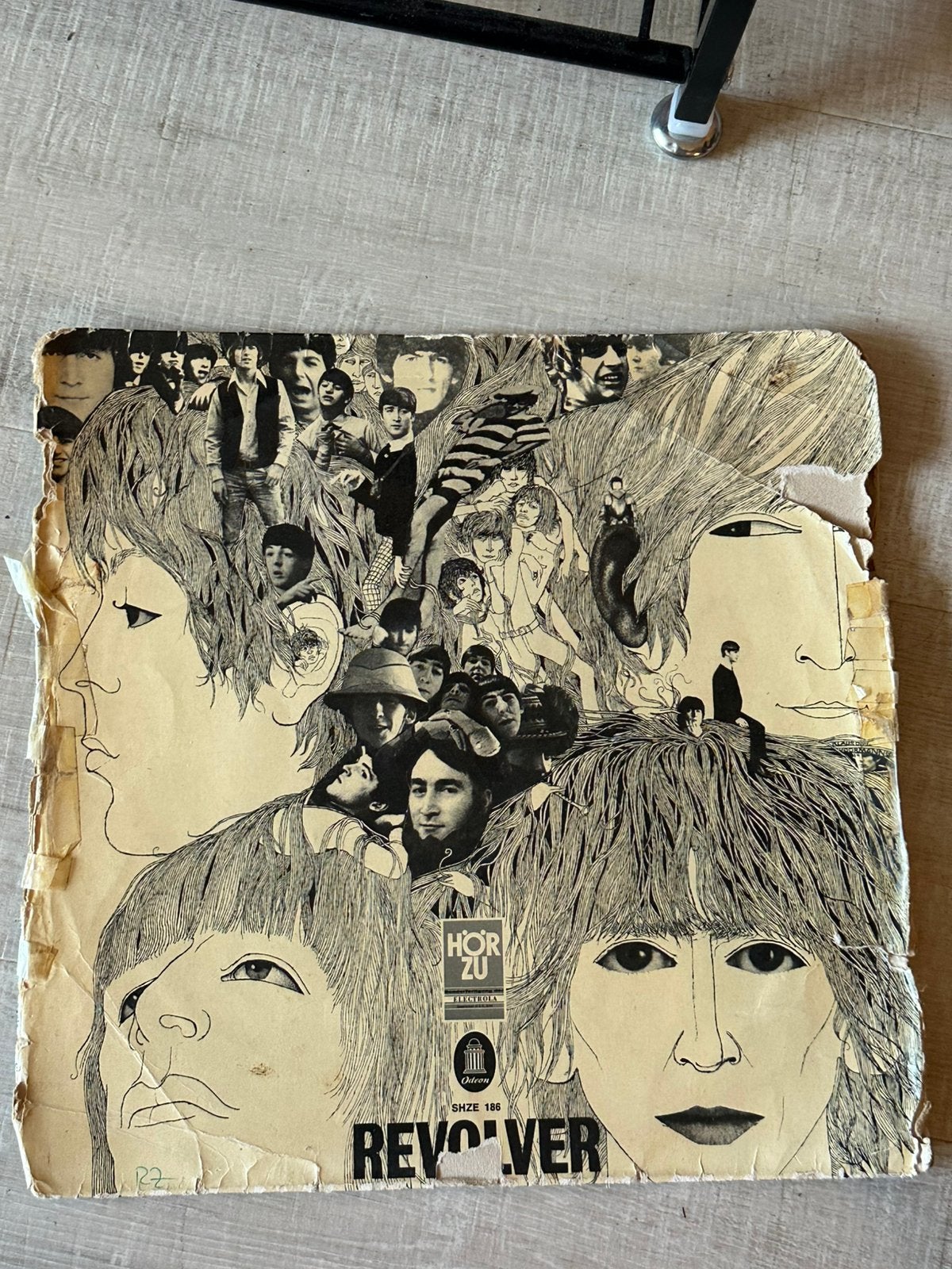 Lp The beatles Revolver, Cd's en Dvd's, Vinyl | Pop, Ophalen of Verzenden, Zo goed als nieuw, LP