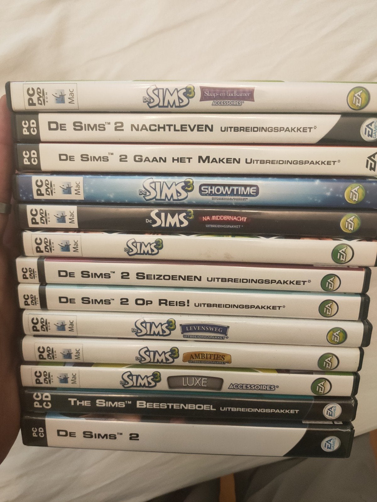 De Sims 2 & 3 Uitbreidingspakketten PC/Mac - Grote Collectie, Spelcomputers en Games, Games | Pc, Gebruikt, Simulatie, 1 speler