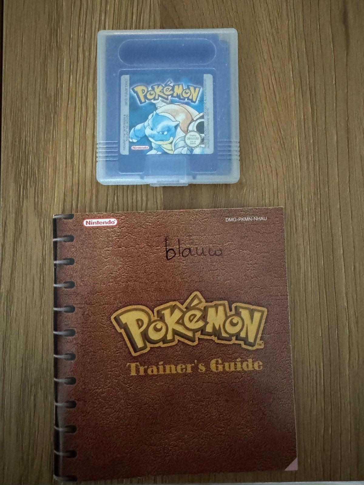 Pokémon Blauw GBC + Trainer's Guide, Spelcomputers en Games, Games | Nintendo Game Boy, Ophalen, Gebruikt, 1 speler, Role Playing Game (Rpg)