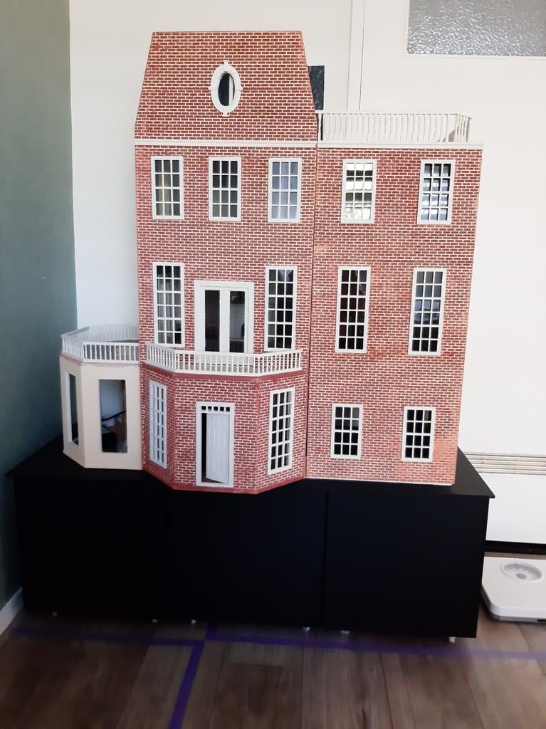 Te koop: Victoriaanse Miniaturen Poppenhuis 1:12 ., Ophalen, Poppenhuis