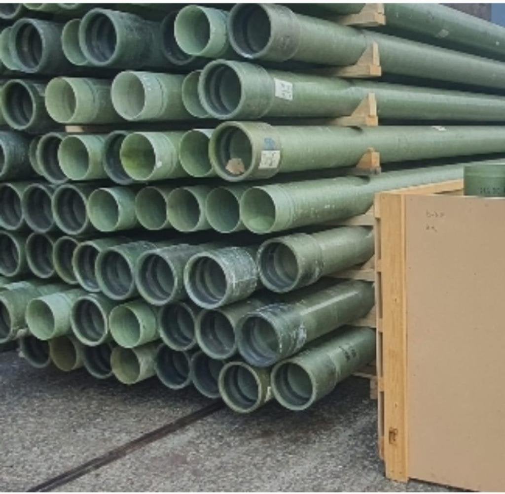 afvoerbuis Ø 200mm - 5.7m¹ lengte, Ophalen, Afvoer, Pvc, 6 meter of meer