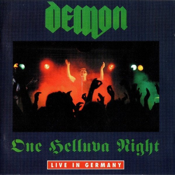 Demon - One Helluva Night - 2 CD, Verzenden, Zo goed als nieuw, Heavy metal