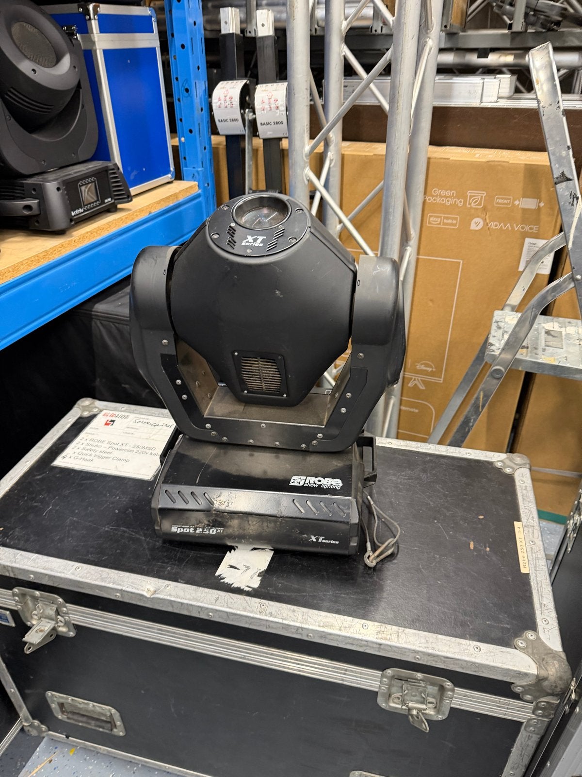 4x Robe 250XT Moving Heads in Flightcase, Muziek en Instrumenten, Licht en Laser, Ophalen, Gebruikt, Licht, Kleur