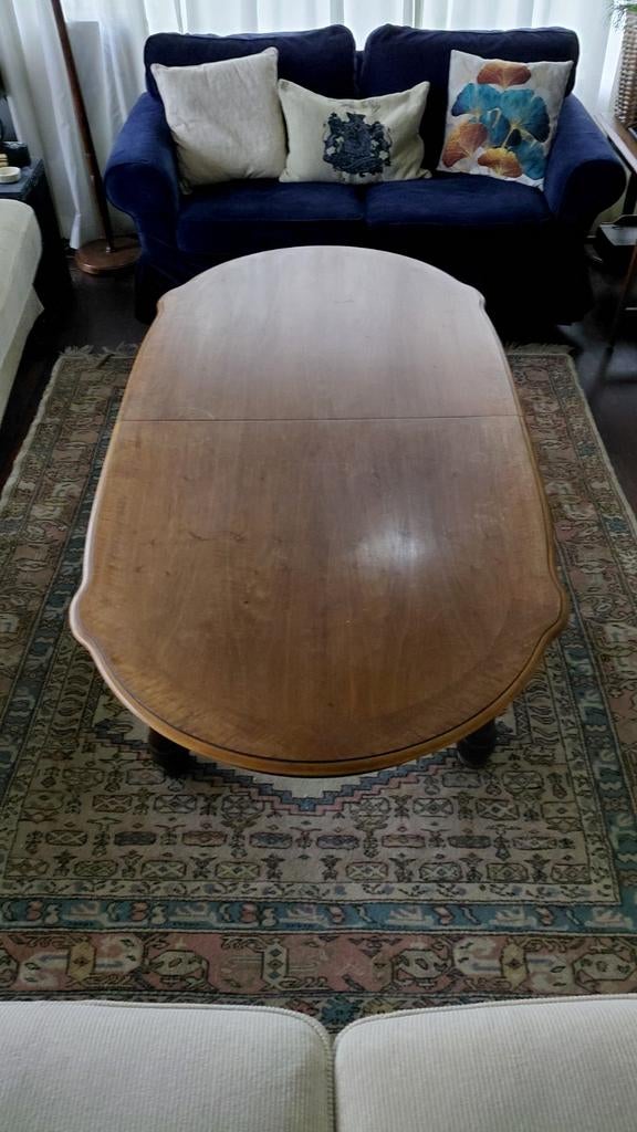 XXL Klassieke Ovale Salontafel - 165x95x55 cm, Huis en Inrichting, Tafels | Salontafels, Ophalen, Gebruikt, 50 tot 100 cm, 150 tot 200 cm