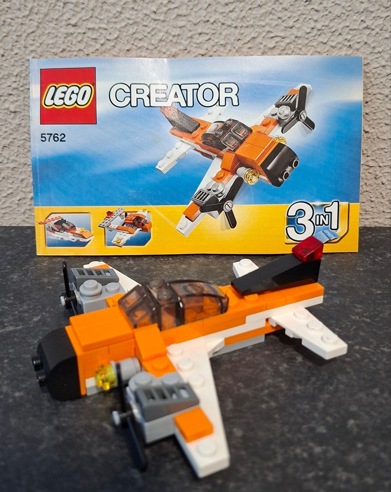 LEGO Creator 5762 Vliegtuig 3-in-1, Ophalen of Verzenden, Gebruikt, Overige merken
