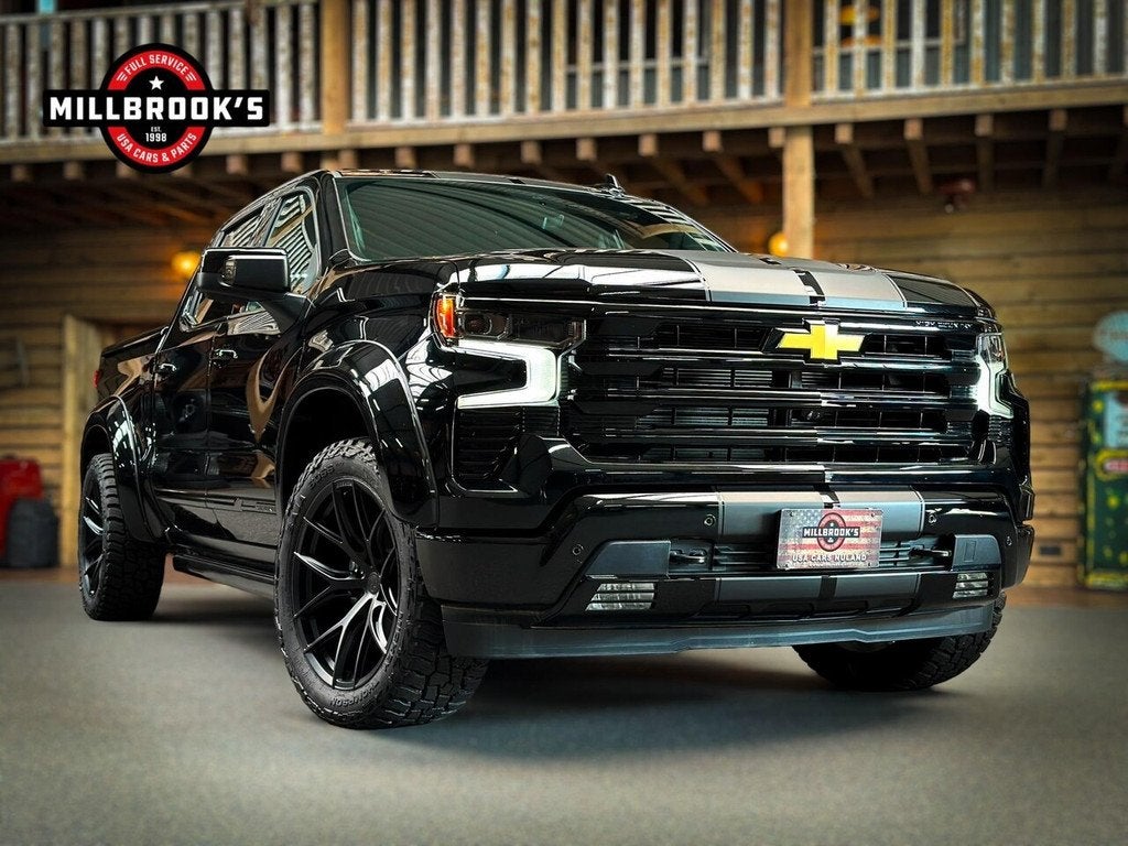Chevrolet Silverado High Country Black Edition Widebody 6.2, Automaat, 8 cilinders, Chevrolet, Zwart
