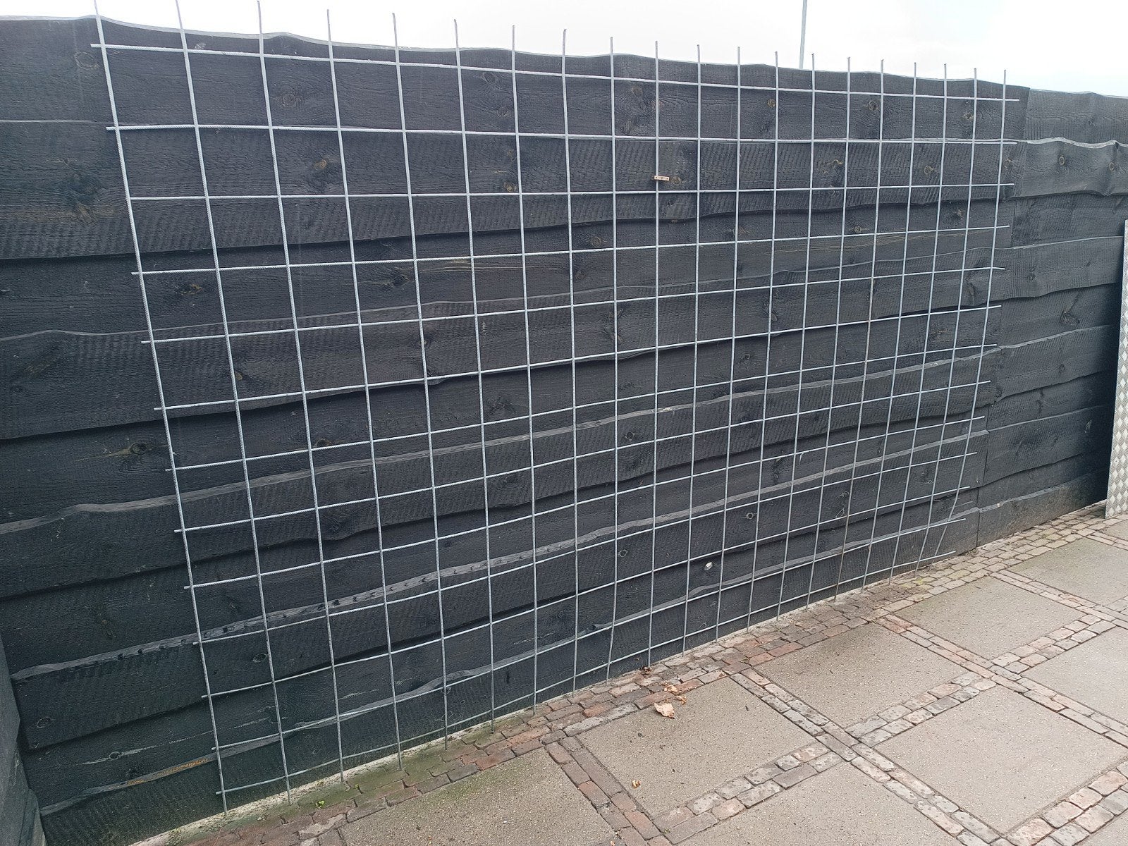 betongaas gaasmat gegalvaniseerd 195x295 6/7mm, Ophalen, Gebruikt, IJzer, Gaashekwerk