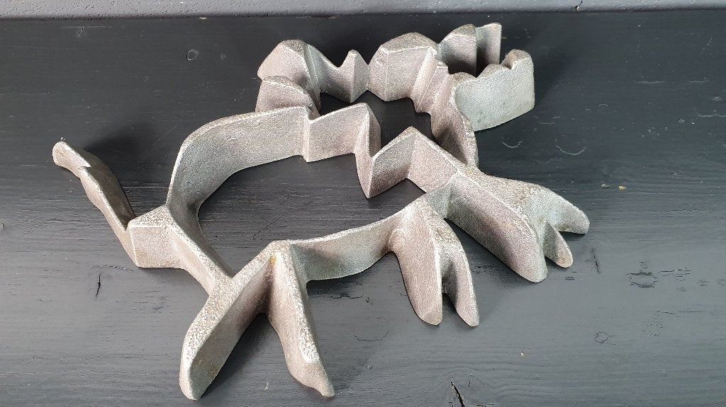 Aluminium onderzetter Hond groot, Teun Kees Design. 7A11, Tweedehands verkoop, Tweedehands verkoop, Gebruikt, Ophalen of Verzenden