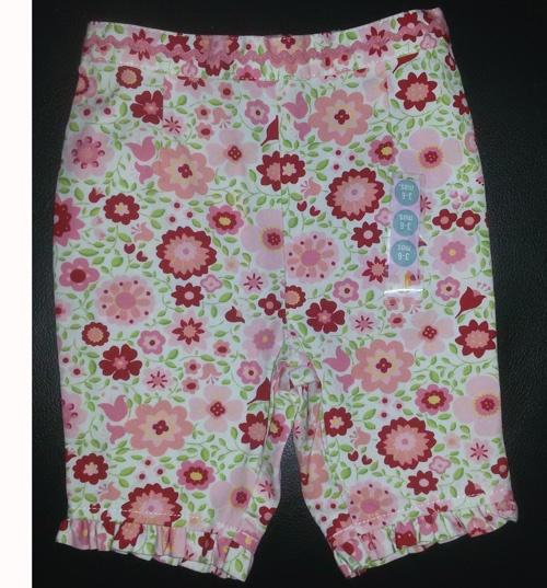 Gebloemde Gymboree broek maat 62 NIEUW (0357) a, Kinderen en Baby's, Babykleding | Maat 62, Broekje, Meisje, Gymboree, Nieuw