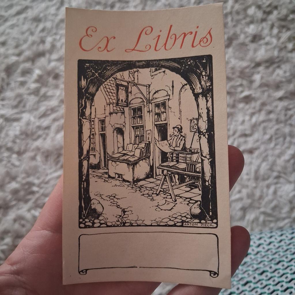 Ex Libris Anton Pieck, Diversen, Kalenders, Ophalen of Verzenden, Maandkalender, Gebruikt