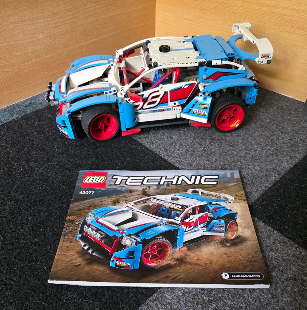 LEGO Technic Rally Car 42077 - Zo goed als nieuw, Ophalen of Verzenden, Zo goed als nieuw, Overige merken
